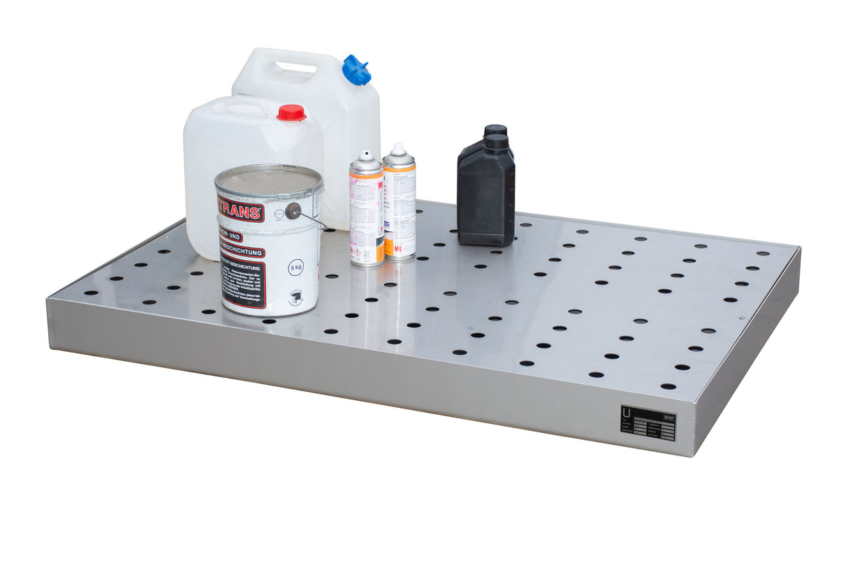 Kleingebindewannen aus Edelstahl für Paletten KGW-P V4A