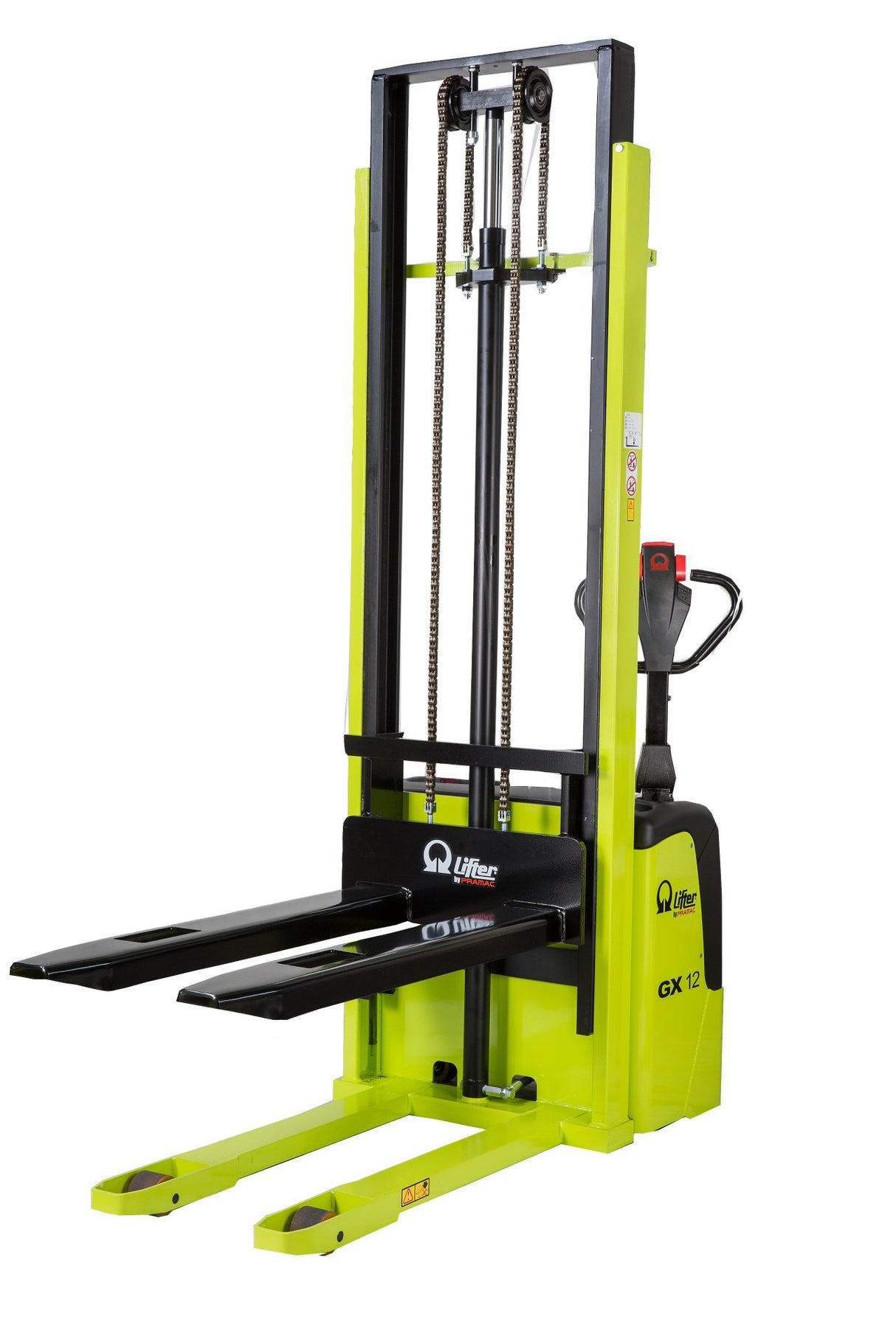 PRAMAC GX12 Basic mit Freihub - Elektrischer Hochhubwagen 1.2t