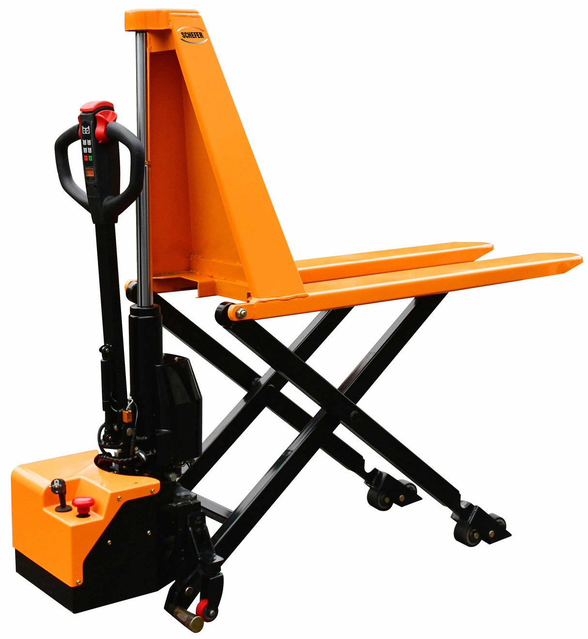 Schefer Elektrischer Scherenhubwagen Premium 10 EF - SONDERLÄNGE